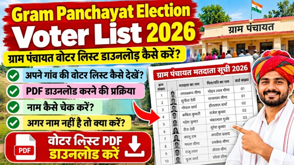 Gram Panchayat Election Voter List 2026