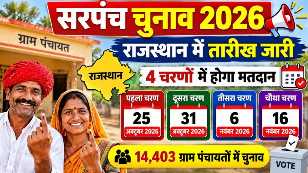 Sarpanch Chunav Final Date Released 2026
