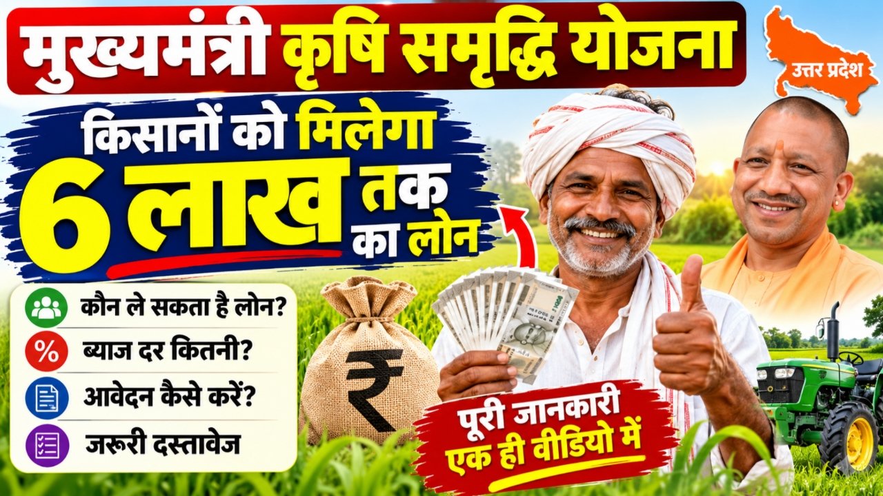 मुख्यमंत्री कृषि समृद्धि योजना