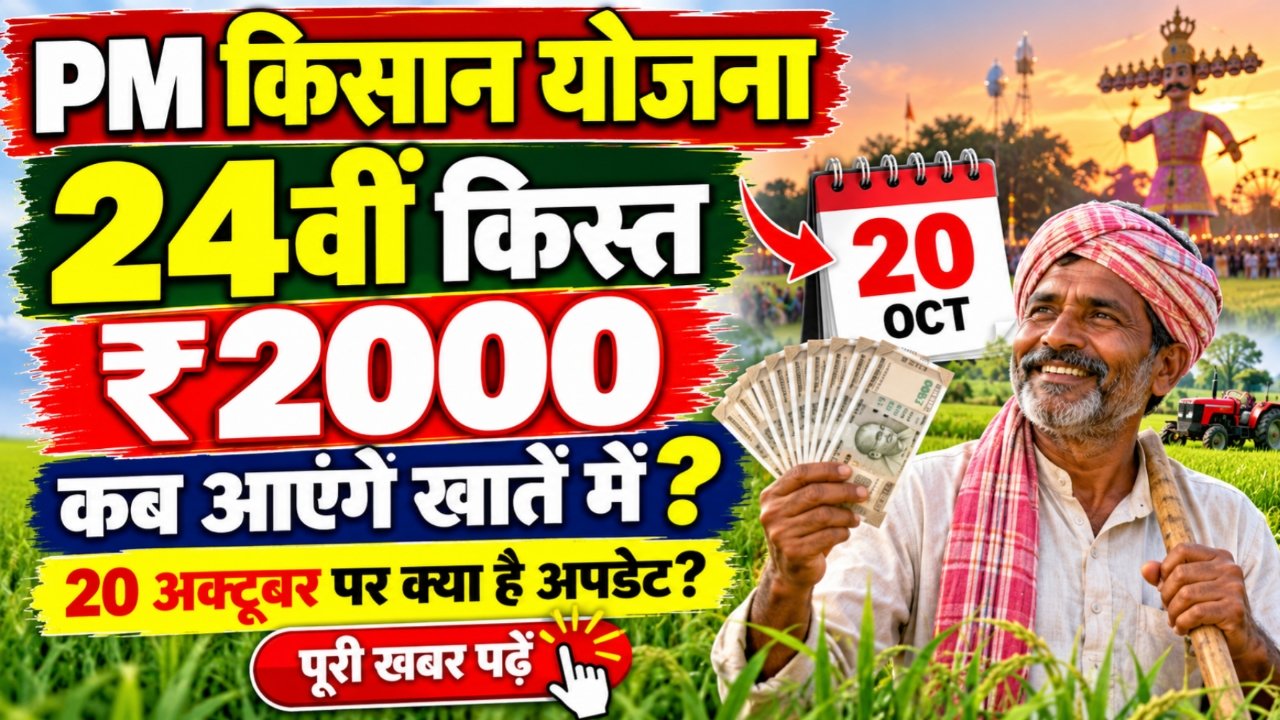 PM Kisan Yojana 24th Kist Ka Paisa