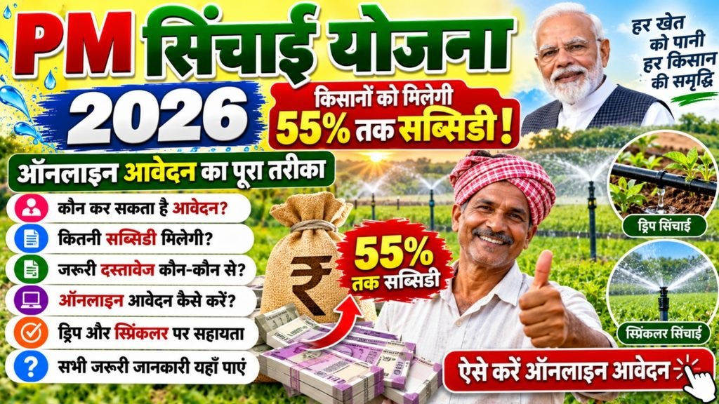 PM Sinchai Yojana 2026