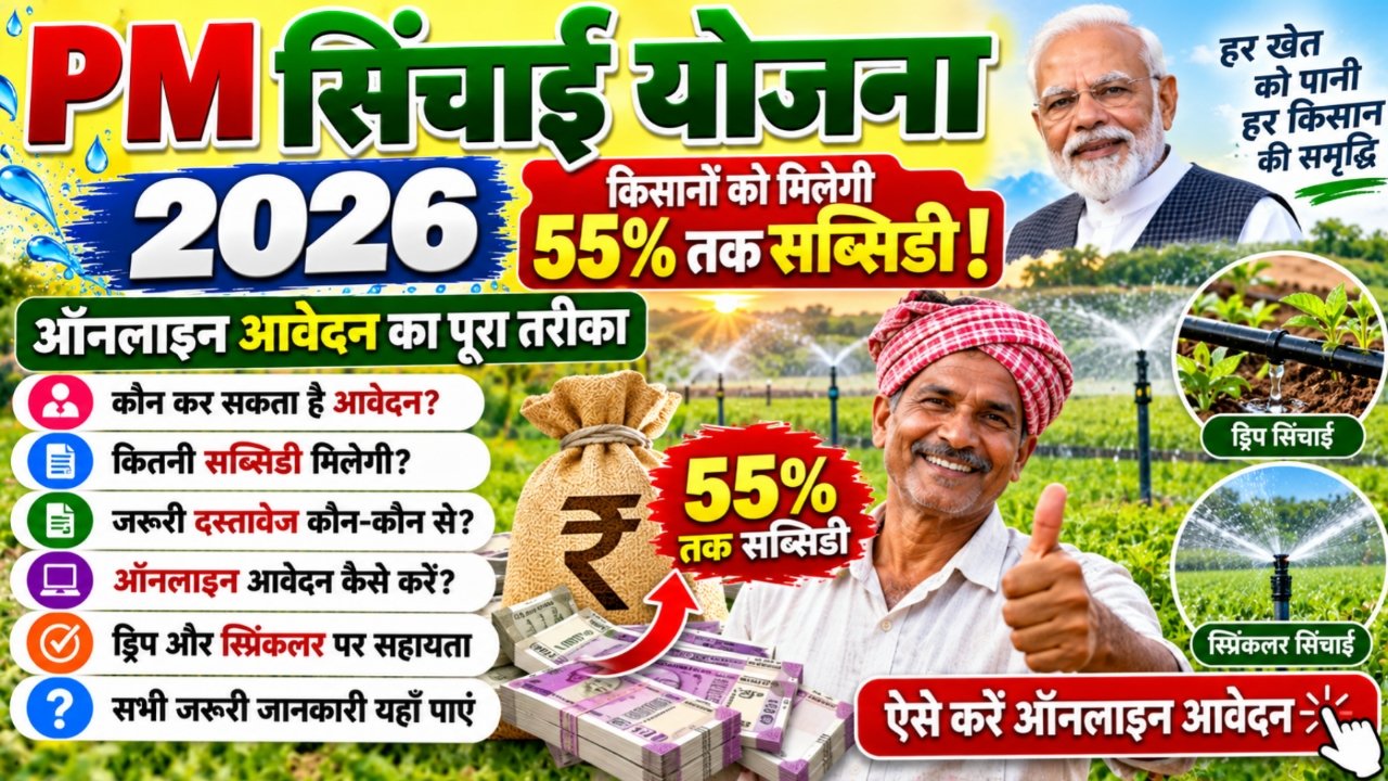 PM Sinchai Yojana 2026