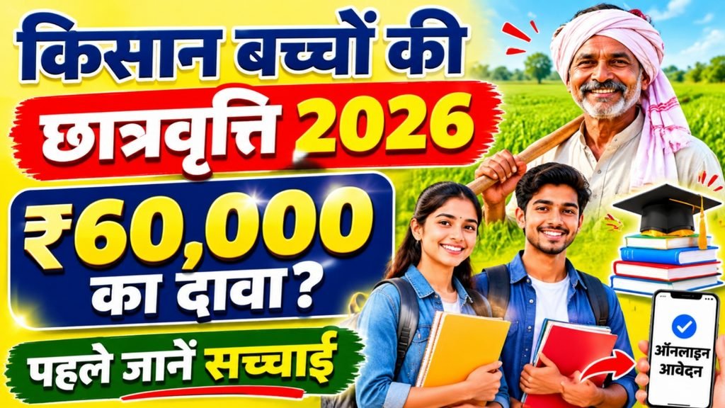 मुख्यमंत्री कृषक छात्रवृत्ति योजना 2026